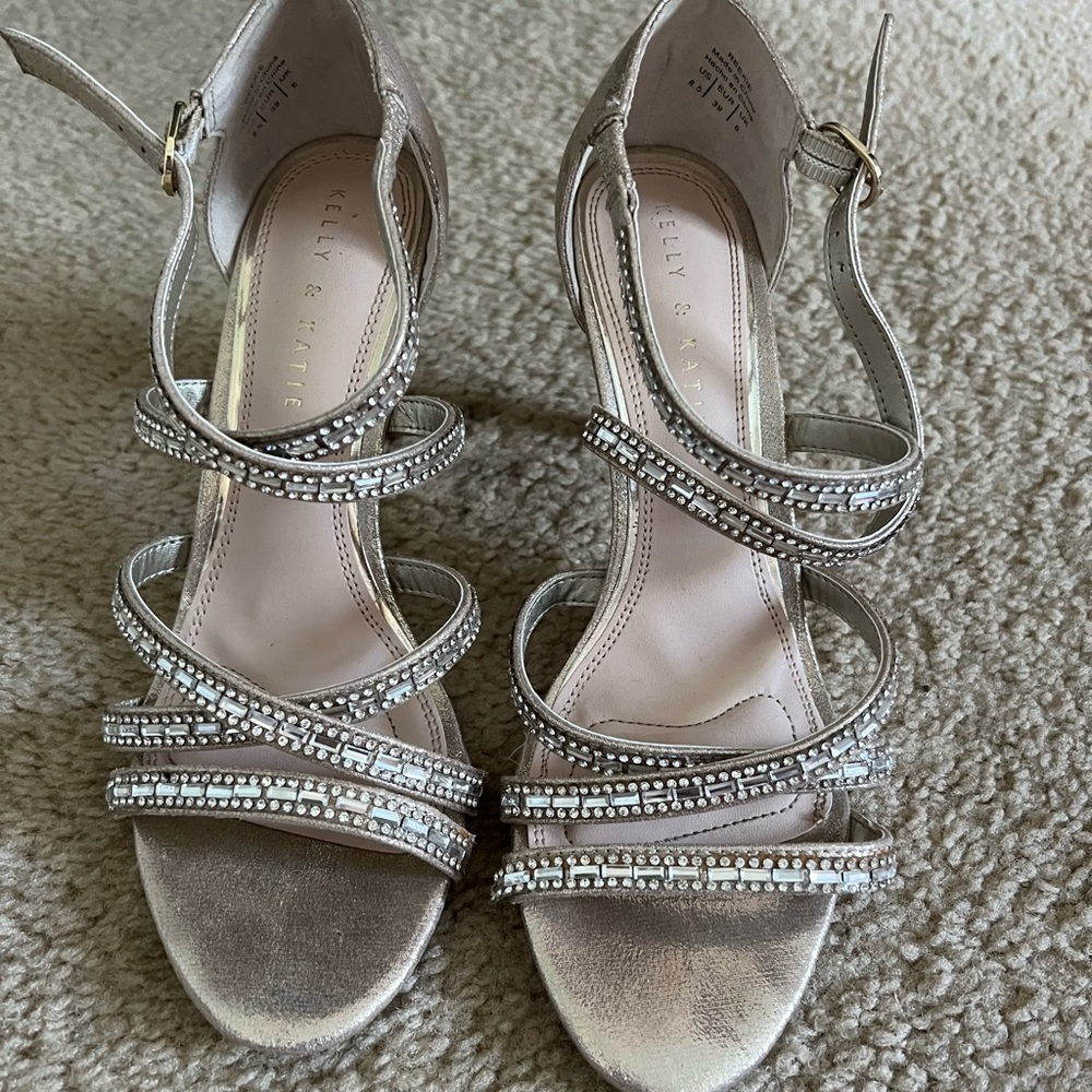 Kelly and Katie high heeled shoes; size 8.5; only worn once